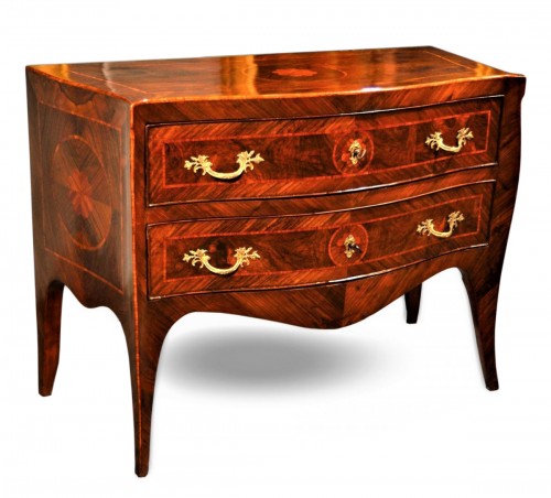 Commode sauteuse d'époque Louis XV